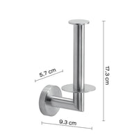 Portarotolo di riserva da muro in acciaio inox AISI 304 Gedy 5024 serie PROJECT Satinato
