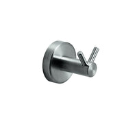 Appendiabiti doppio da muro in acciaio inox AISI 304 Gedy 5026 serie PROJECT Satinato