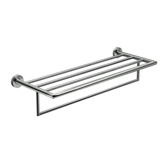 Mensola portasciugamani da muro in acciaio inox AISI 304 Gedy 5044 serie PROJECT Cromato