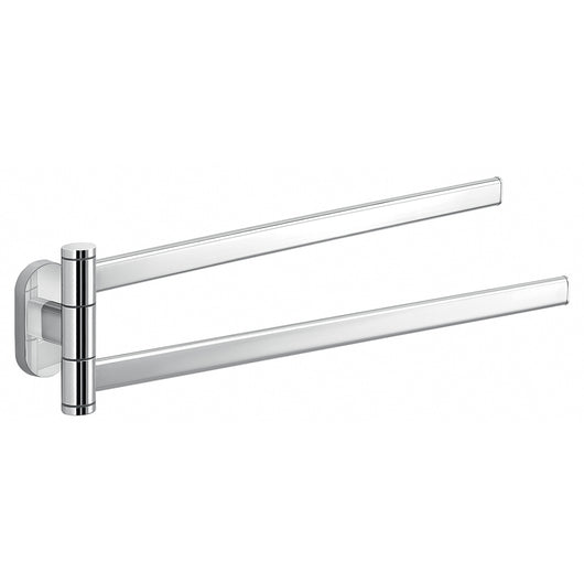 Portasalviette a snodo da muro in acciaio inox e Cromall 5323 Gedy serie FEBO Cromato