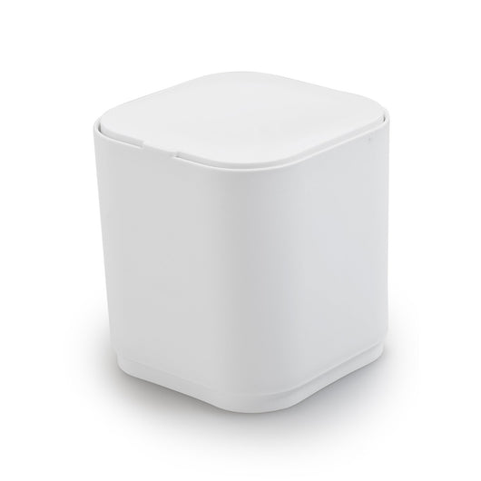 Gettacarte 8 lt d'appoggio in plastica riciclata 6309 Gedy serie SEVENTY Bianco