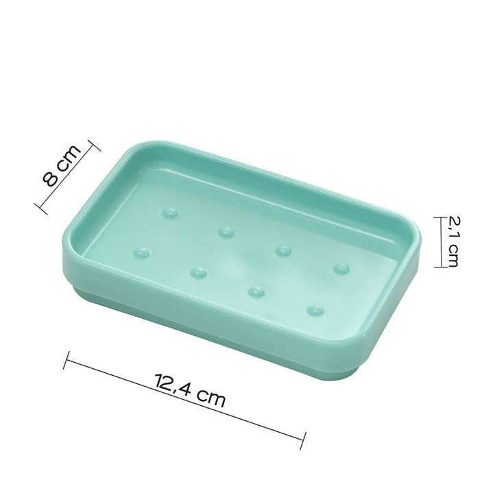 Portasapone d'appoggio in plastica riciclata 6398 Gedy serie SEVENTY Acquamarina