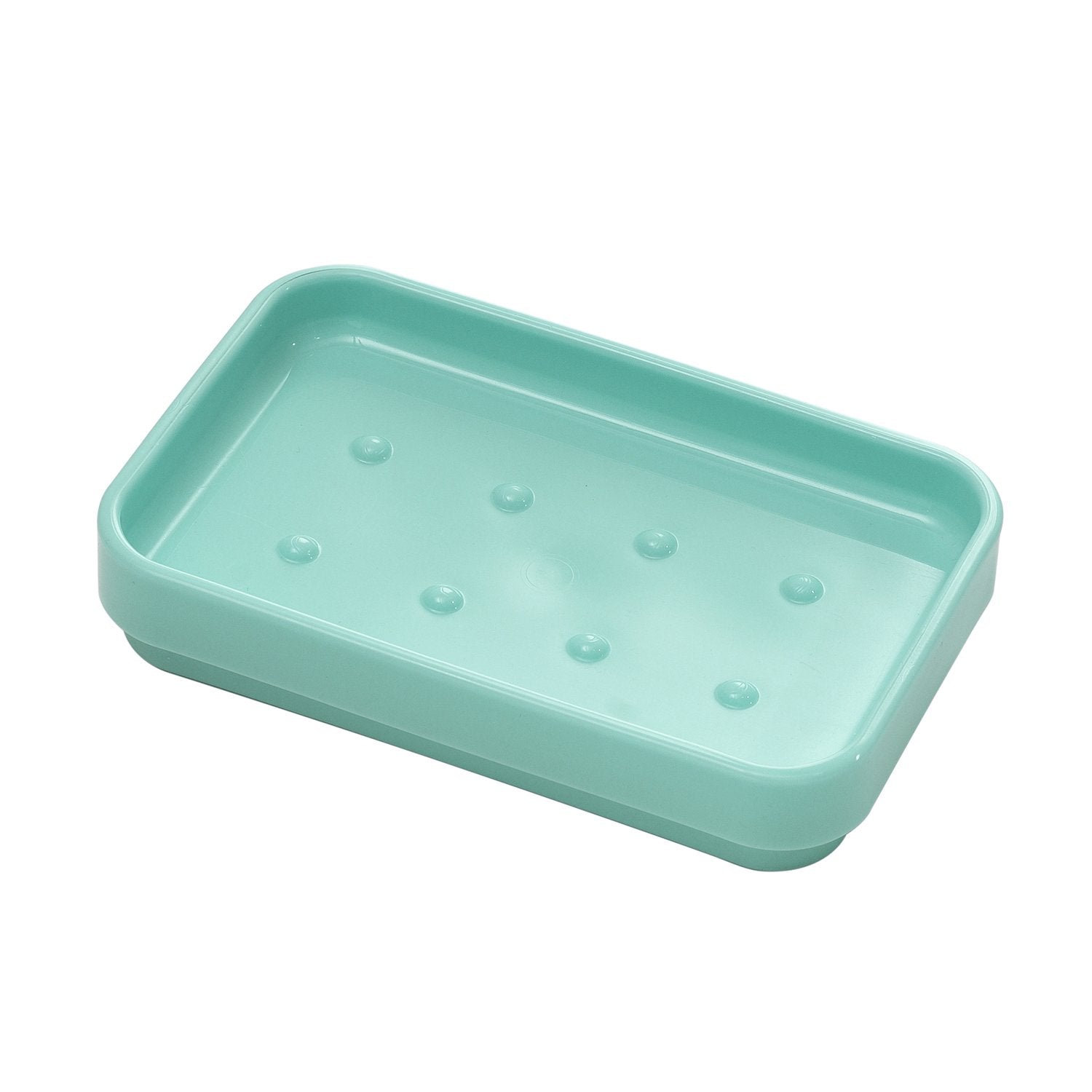 Portasapone d'appoggio in plastica riciclata 6398 Gedy serie SEVENTY Acquamarina