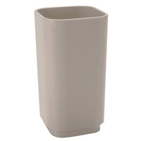 Set completo 4 pezzi d'appoggio in plastica riciclata SE99 serie Gedy SEVENTY Beige
