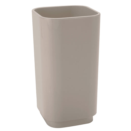 Set completo 4 pezzi d'appoggio in plastica riciclata SE99 serie Gedy SEVENTY Beige