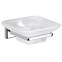 Portasapone da muro in acciaio inox AISI 304 e Cromall 6911 Gedy serie COLORADO Cromato