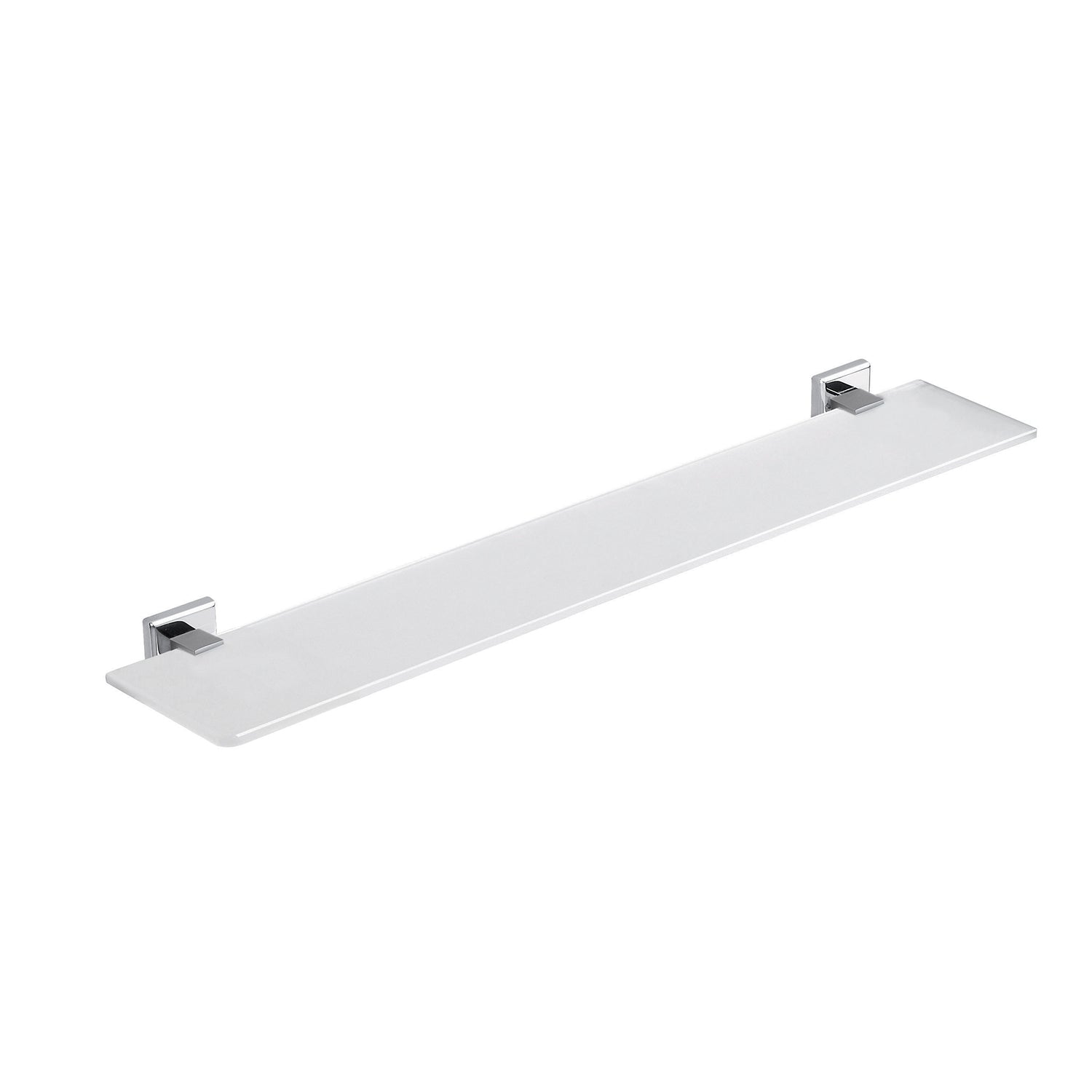 Mensola 57 cm in vetro temperato 6919-60 Gedy serie COLORADO Cromato