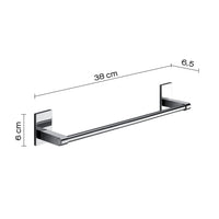 Portasalviette 38 cm in acciaio inox e Cromall 7821-35 Gedy serie MAINE Cromato