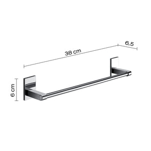 Portasalviette 38 cm in acciaio inox e Cromall 7821-35 Gedy serie MAINE Cromato