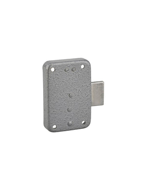 Serratura per mobile, mobilio, destra, asse 25mm, 50x70mm, grigio, 1 chiave - THIRARD