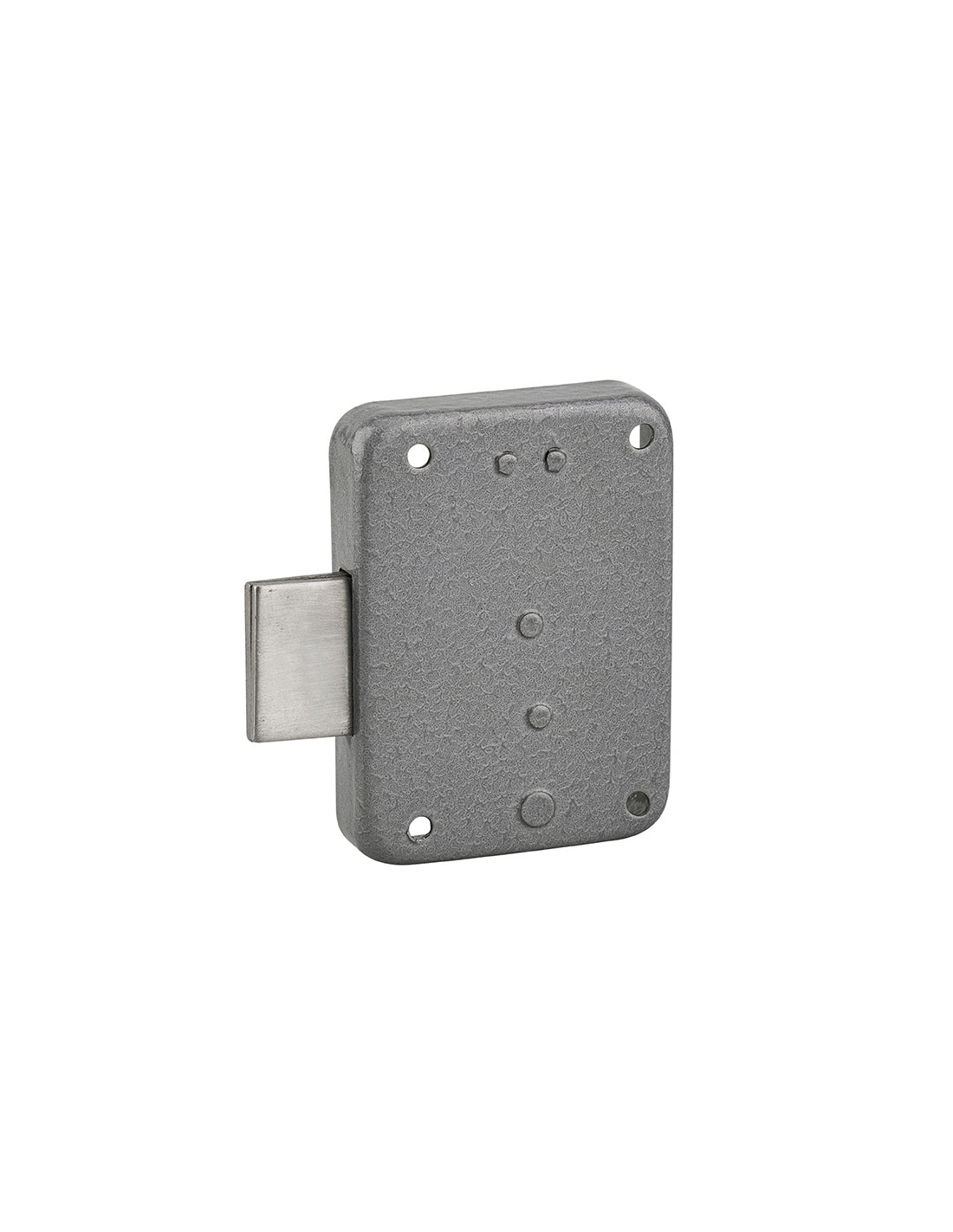 Serratura per mobile, mobilio, sinistra, asse 30mm, 55x70mm, grigio, 1 chiave - THIRARD
