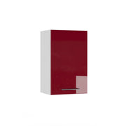 Vicco Pensile da cucina Rosso bordeaux lucido 45 cm