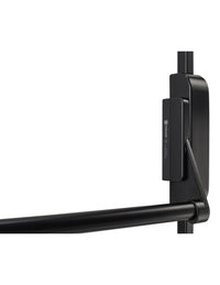 Serratura maniglione antipanico triplice 3 punti alto e basso reversibile laccata nera porta max 1150 mm - THIRARD