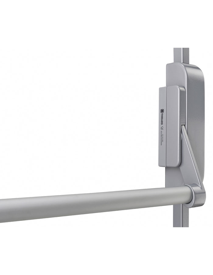 Serratura maniglione antipanico triplice 3 punti alto e basso reversibile laccata grigia porta max 1150 mm - THIRARD