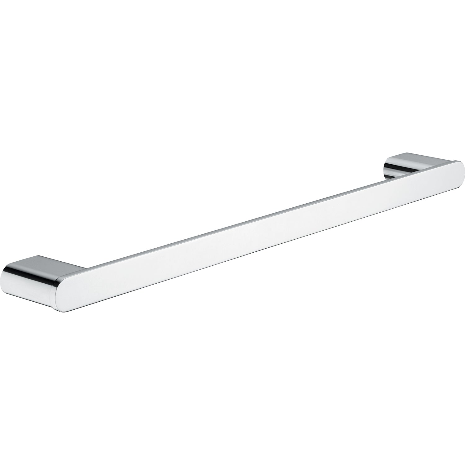 Portasalviette 50 cm da muro in alluminio, ottone e cromall A121-50 serie AZZORRE Cromato