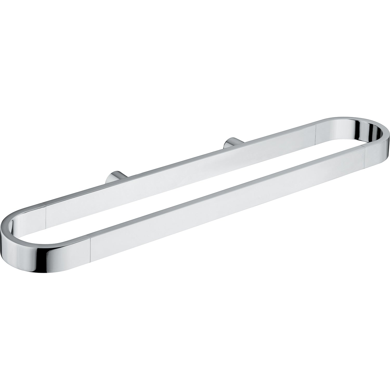 Portasalviette attrezzabile da muro in alluminio, ottone e Cromall A147 Gedy serie AZZORRE Cromato