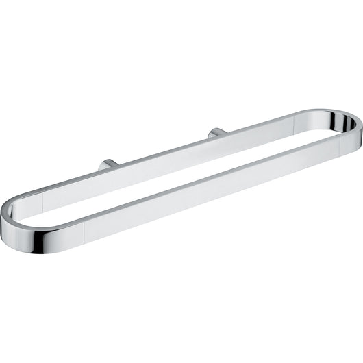 Portasalviette attrezzabile da muro in alluminio, ottone e Cromall A147 Gedy serie AZZORRE Cromato