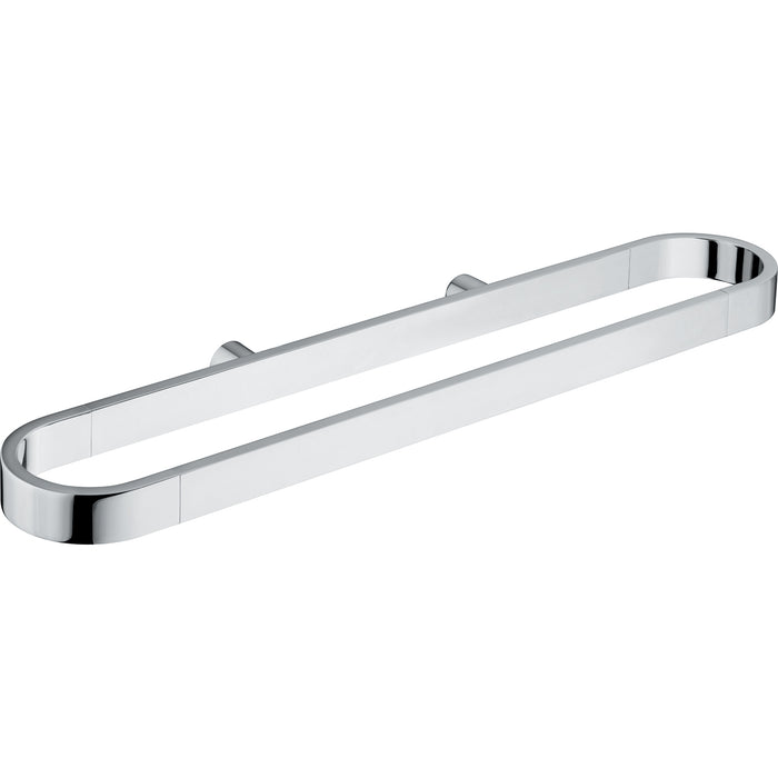 Portasalviette attrezzabile da muro in alluminio, ottone e Cromall A147 Gedy serie AZZORRE Cromato