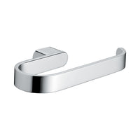 Portasalviette ad anello da muro in alluminio, ottone e Cromall A170 Gedy serie AZZORRE Cromato