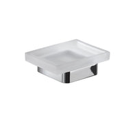 Portasapone da muro in ottone e Cromall A811 Gedy serie SAMOA Cromato