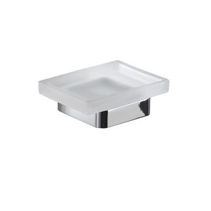 Portasapone da muro in ottone e Cromall A811 Gedy serie SAMOA Cromato