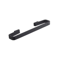 Portasalviette 35 cm da muro in ottone e Cromall A821-30 Gedy serie SAMOA Nero Matt