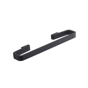 Portasalviette 35 cm da muro in ottone e Cromall A821-30 Gedy serie SAMOA Nero Matt