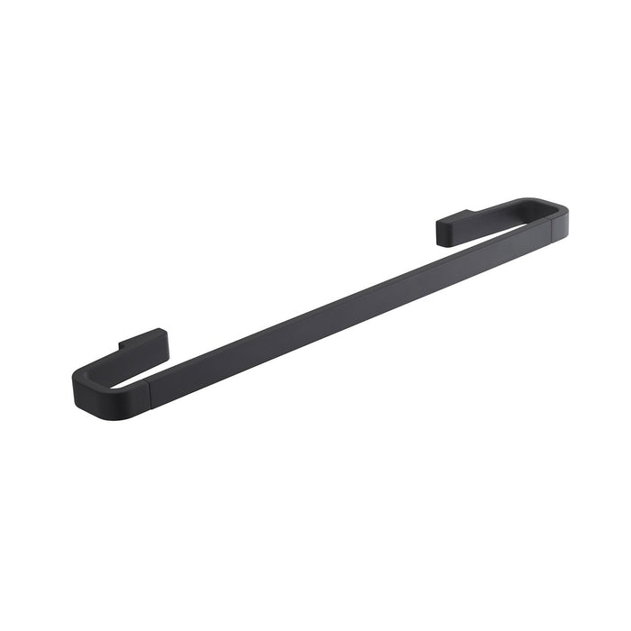 Portasalviette 45 cm da muro in ottone e Cromall A821-45 Gedy serie SAMOA Nero Matt