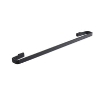 Portasalviette 60 cm da muro in ottone e Cromall A821-60 Gedy serie SAMOA Nero Matt