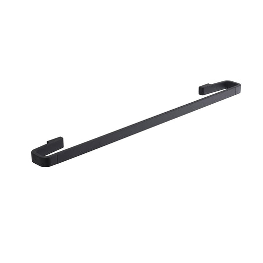 Portasalviette 60 cm da muro in ottone e Cromall A821-60 Gedy serie SAMOA Nero Matt