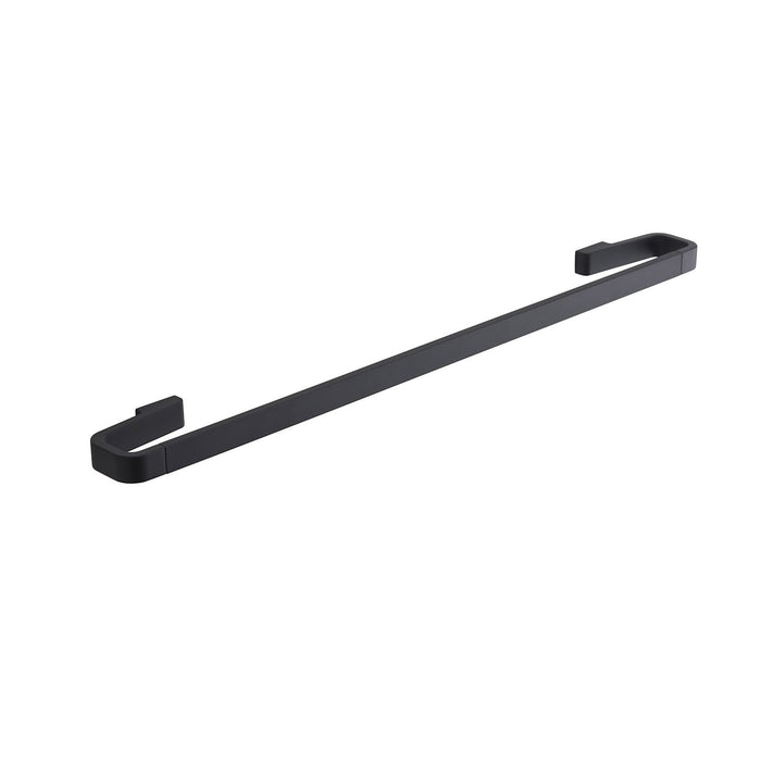 Portasalviette 60 cm da muro in ottone e Cromall A821-60 Gedy serie SAMOA Nero Matt