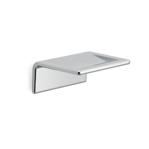 Portasapone inamovibile da muro in ottone, acciaio inox AISI 304 e Cromall A912 Gedy serie IL GIGLIO Cromato