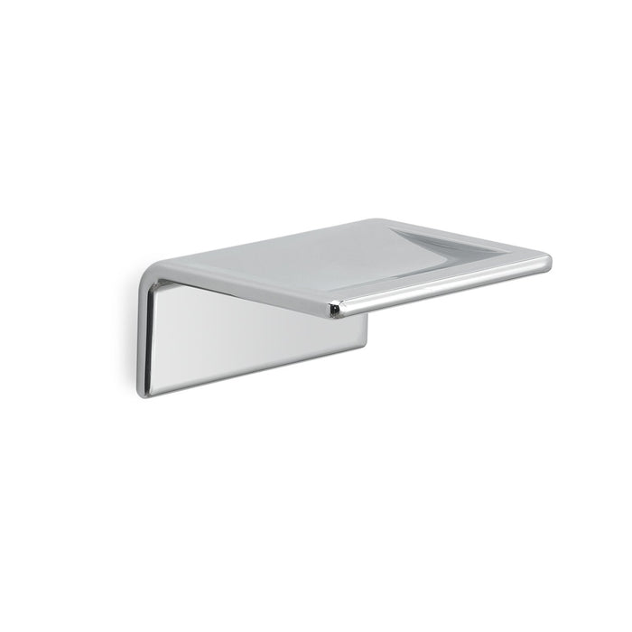 Portasapone inamovibile da muro in ottone, acciaio inox AISI 304 e Cromall A912 Gedy serie IL GIGLIO Cromato