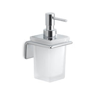 Dosasapone con erogatore in Cromall da muro in ottone, acciaio inox AISI 304 e Cromall A981 Gedy serie IL GIGLIO Cromato