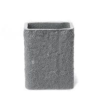 Portaspazzolini d’appoggio in resina e sabbia AR98 Gedy serie ARIES Grigio