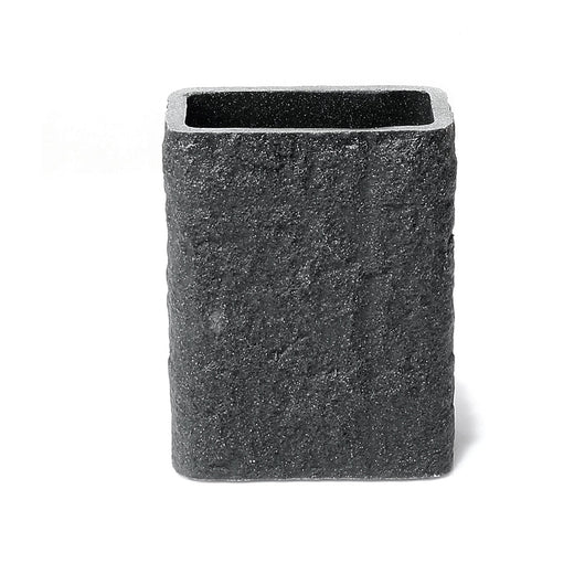 Portaspazzolini d’appoggio in resina e sabbia AR98 Gedy serie ARIES Antracite