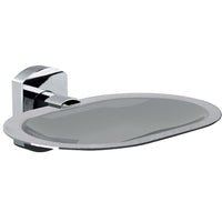 Portasapone inamovibile da muro in acciaio inox e Cromall EP12 Gedy serie EDERA PLUS Cromato