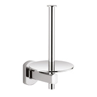 Portarotolo di riserva da muro in acciaio inox e Cromall EP24-02 Gedy serie EDERA PLUS Cromato