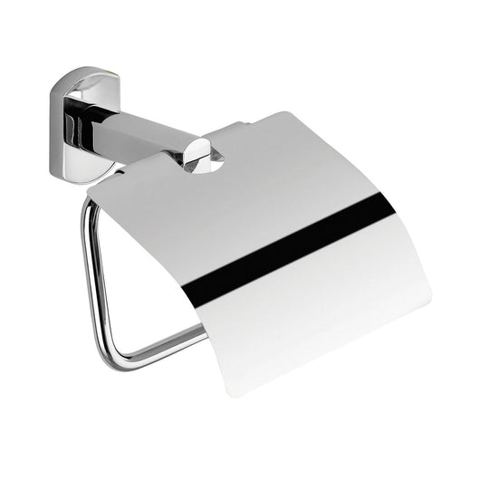 Portarotolo coperto da muro in acciaio inox e Cromall EP25 Gedy serie EDERA PLUS Cromato