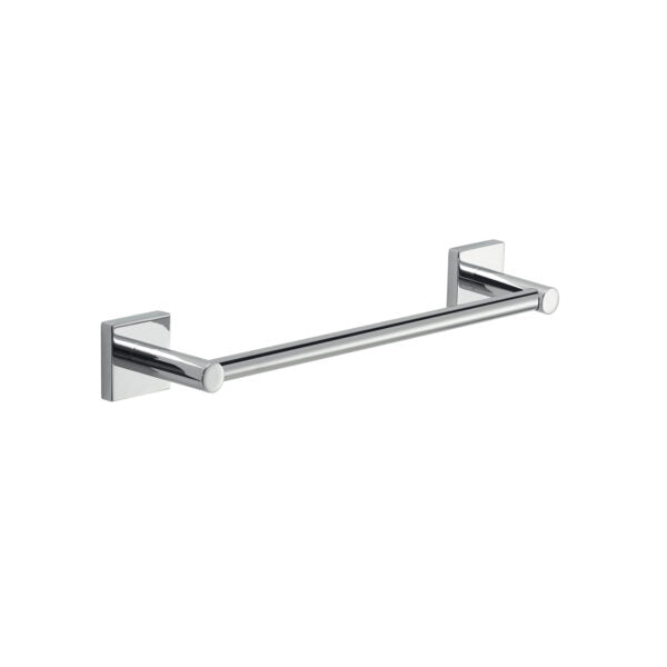 Portasalviette 30 cm da muro in acciaio inox AISI 304 e Cromall FJ21-30 Gedy serie FUJI Cromato
