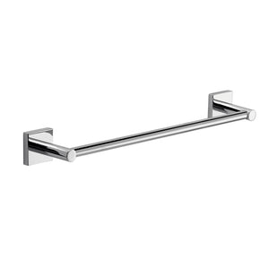 Portasalviette 45 cm da muro in acciaio inox AISI 304 e Cromall FJ21-45 Gedy serie FUJI Cromato