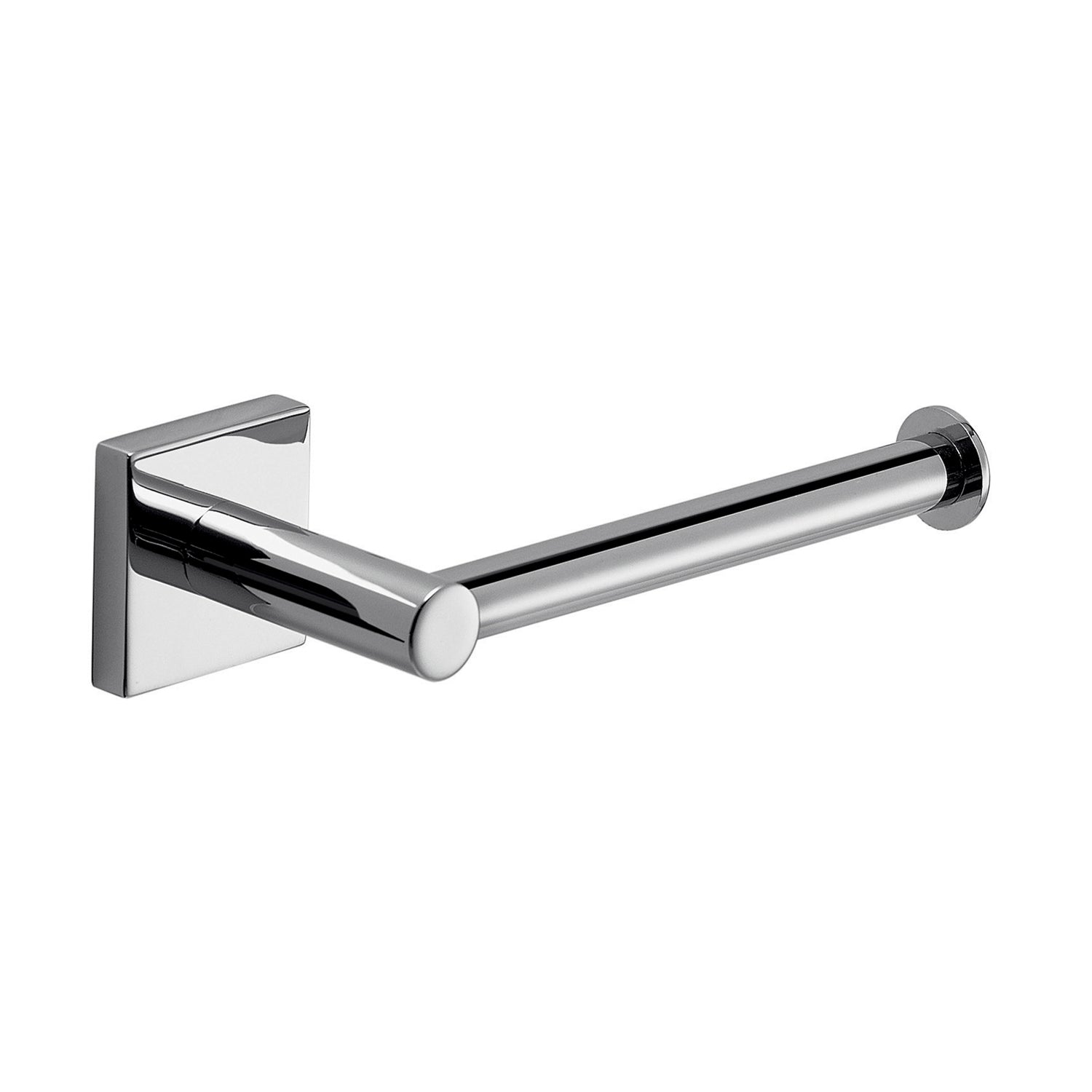 Portarotolo da muro in acciaio inox AISI 304 e Cromall FJ24 Gedy serie FUJI Cromato