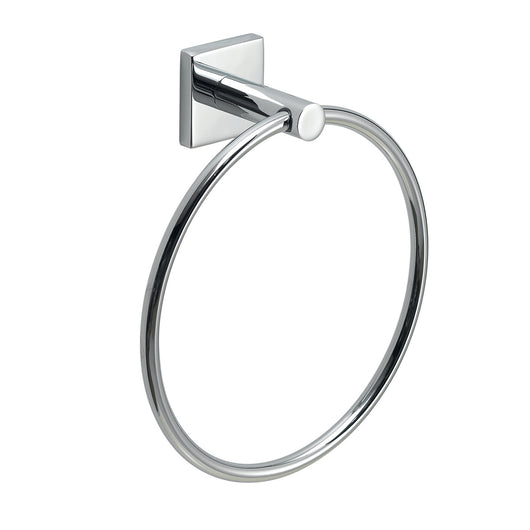 Portasalviette ad anello da muro in acciaio inox AISI 304 e Cromall FJ70 Gedy serie FUJI Cromato