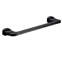 Portasalviette 35 cm da muro in acciaio inox e Cromall ST21-35 Gedy serie STELVIO Nero Opaco