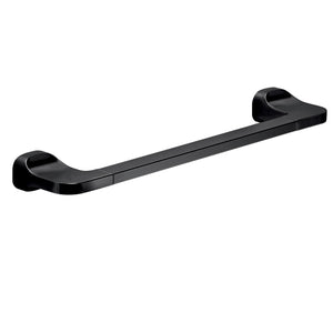 Portasalviette 35 cm da muro in acciaio inox e Cromall ST21-35 Gedy serie STELVIO Nero Opaco