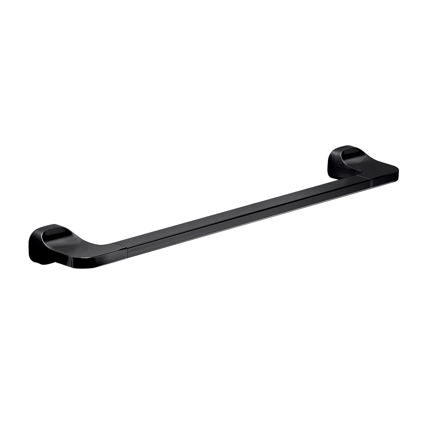 Portasalviette 45 cm da muro in acciaio inox e Cromall ST21-45 Gedy serie STELVIO Nero Opaco