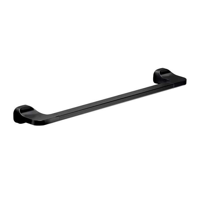 Portasalviette 45 cm da muro in acciaio inox e Cromall ST21-45 Gedy serie STELVIO Nero Opaco