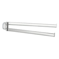 Portasalviette a snodo da muro in acciaio inox e Cromall ST23 Gedy serie STELVIO Cromato