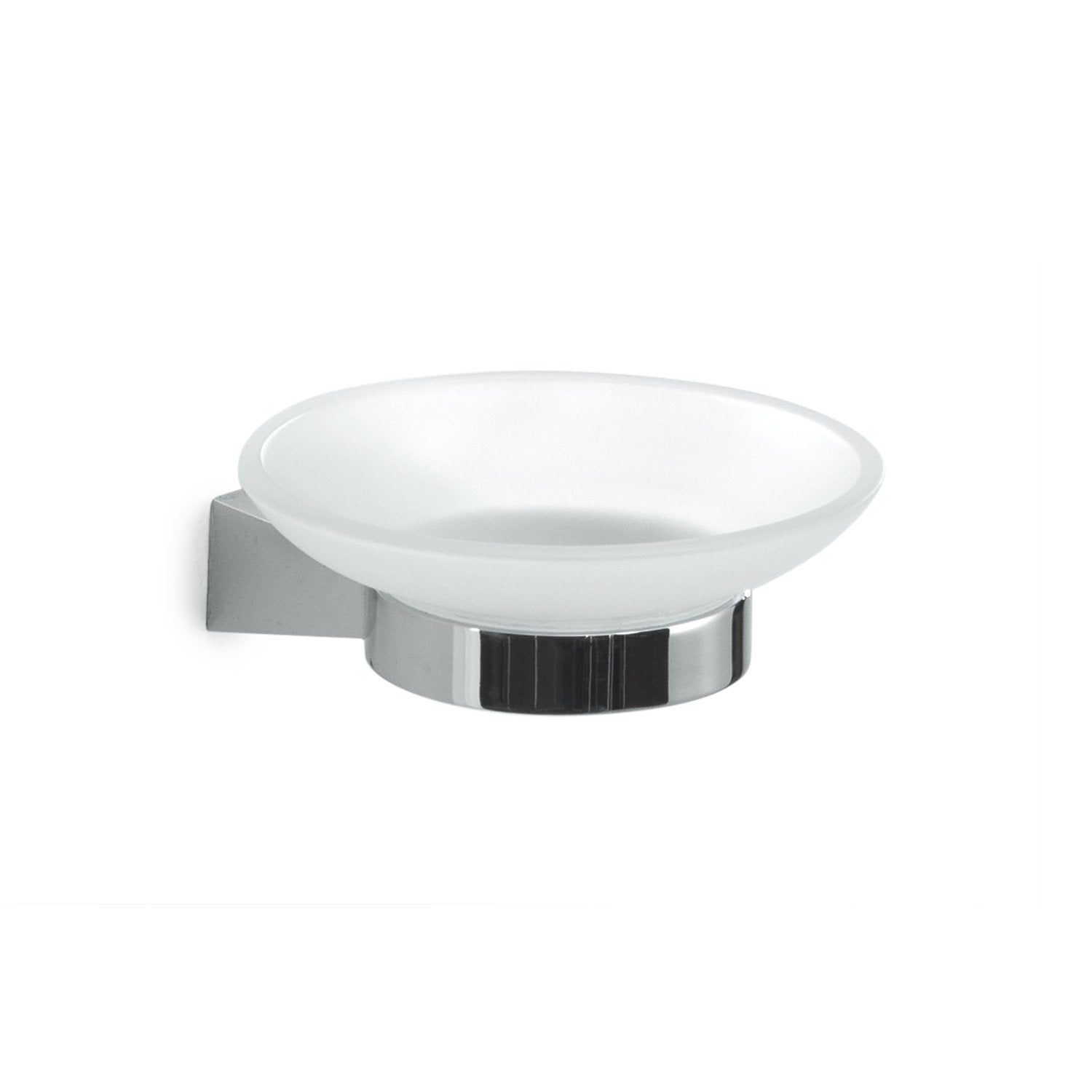 Portasapone da muro in acciaio inox e Cromall TN11 Gedy serie TONALE Cromato