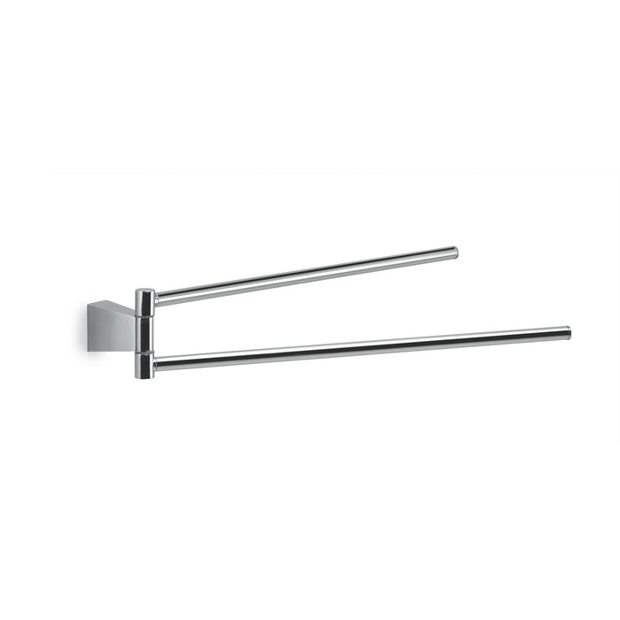 Portasalviette a snodo da muro in acciaio inox e Cromall TN23 Gedy serie TONALE Cromato
